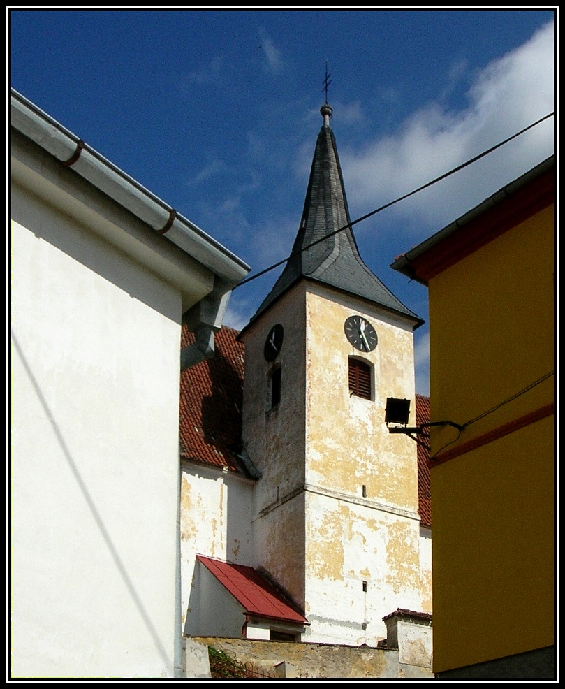 Brloh, kostelní věž