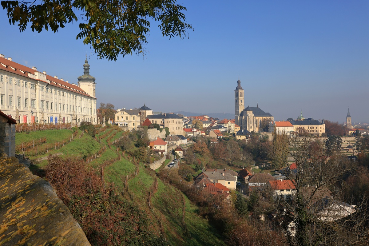 Pohled od sv. Barbory
