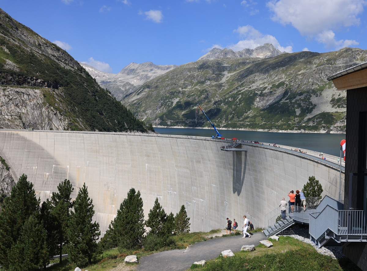 Speichersee Kolbenbrein - dostavěno 1979